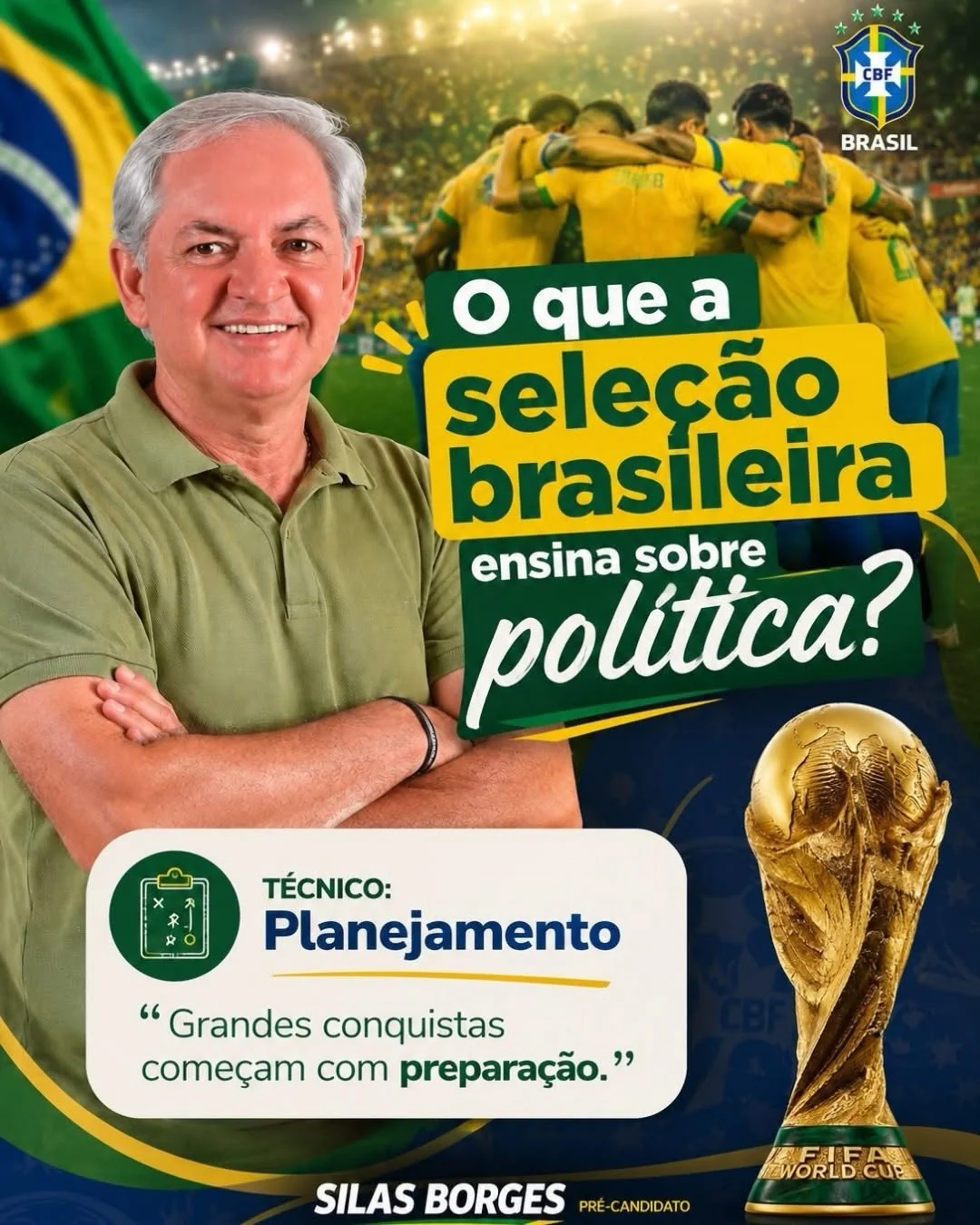 Publicação 076 do perfil público de Silas Borges